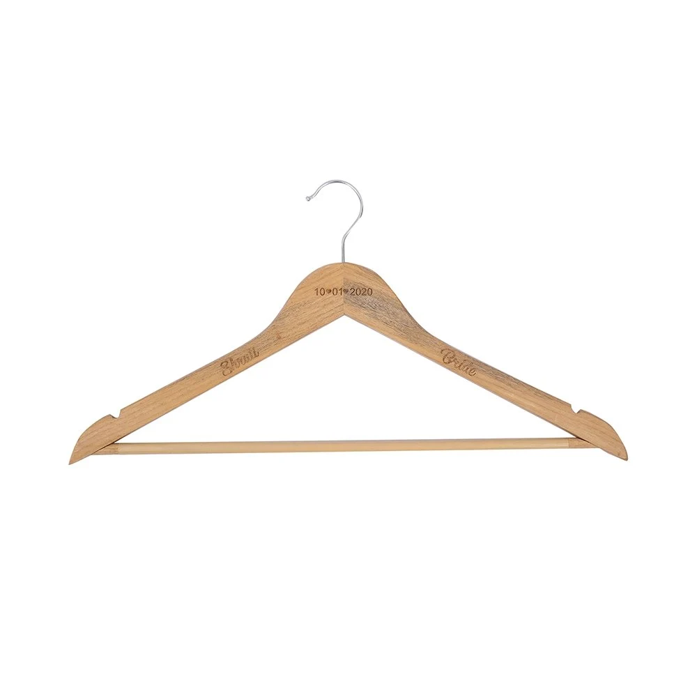 Personalized Wooden Hangers-Engraved